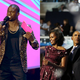 Kevin Hart hosting VMAs (Kevin Winter/Getty Images); President Obama andMichelle Obama at the DNC (The Washington Post)